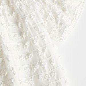 NWOT Farm Rio fringe detail blouse